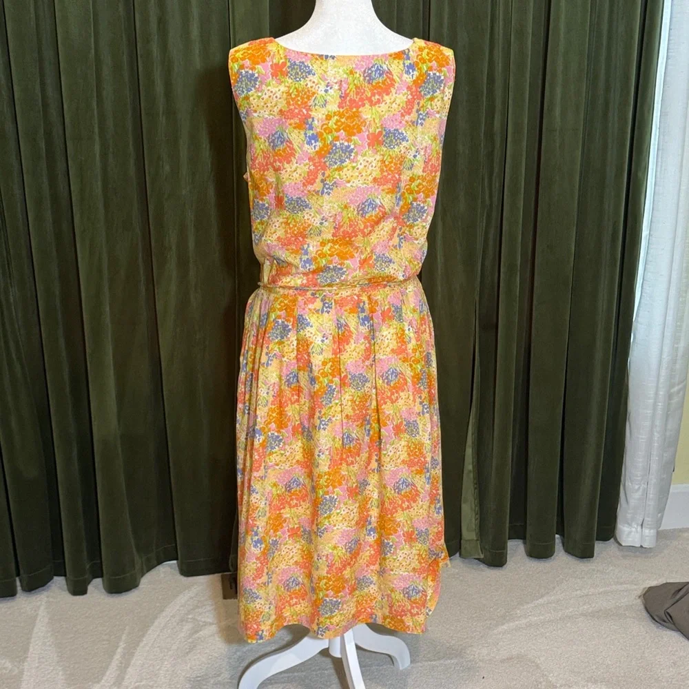 Talbots Multicolor Floral Dress - Picture 5 of 6
